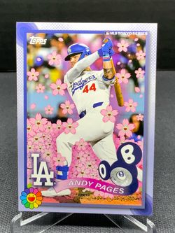 2025 Topps Mlb World Tour Tokyo Series Takashi Murakami Andy Pages #17