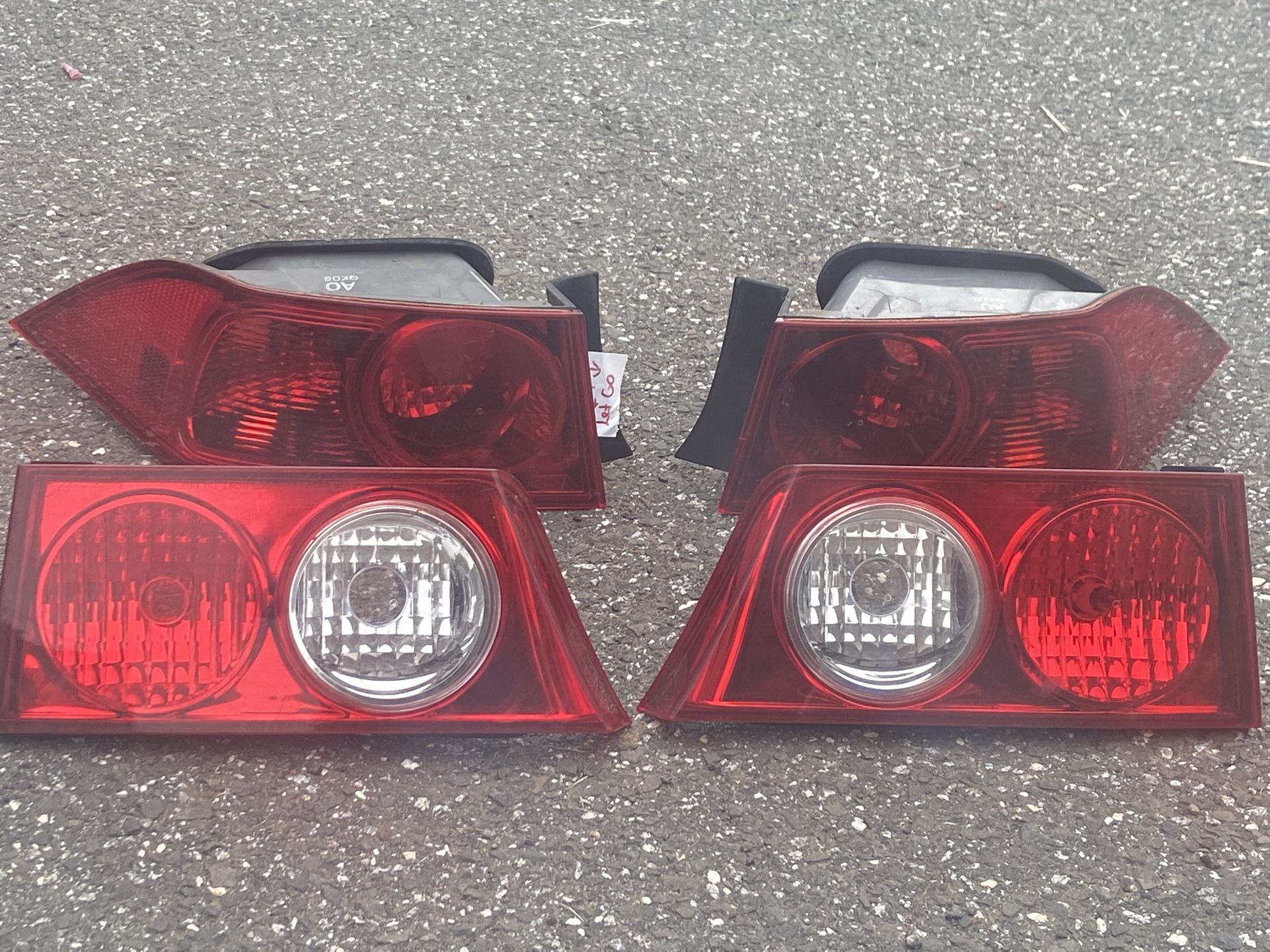 07 TSX Tail Lights