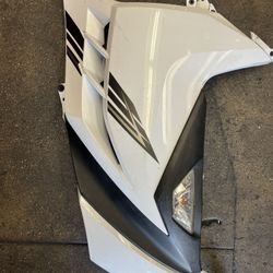 Left mid Fearing 2013-2014 Kawasaki EX300 Ebony 55028.0509