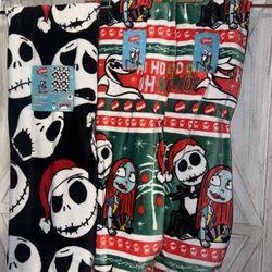 Nightmare before Christmas blankets