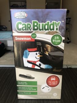 Car Buddy Snowman Inflatable