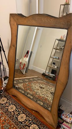 Gorgeous large antique mirror