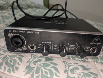 Behringer uphoria umc22 Audio interface