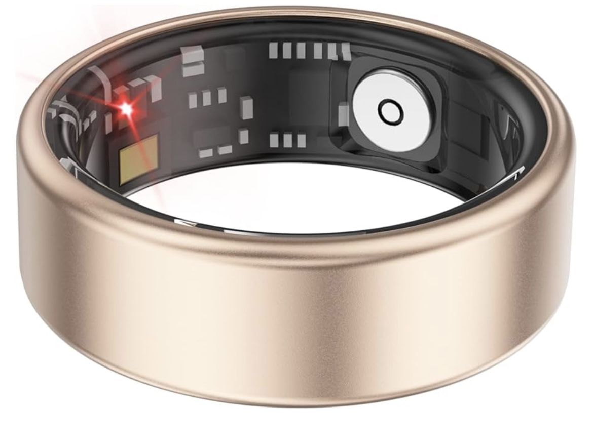 Smart Ring Fitness Tracker for Men & Women, Health Sleep Heart Rate Blood Oxygen