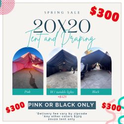 Tent and Drapping | carpas con telas