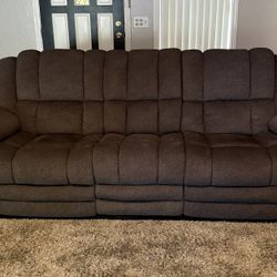 2PC RECLINING SOFA/LOVESEAT