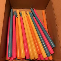 Colorful Taper Candles