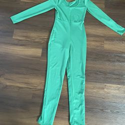 Green Body Suit For Costume