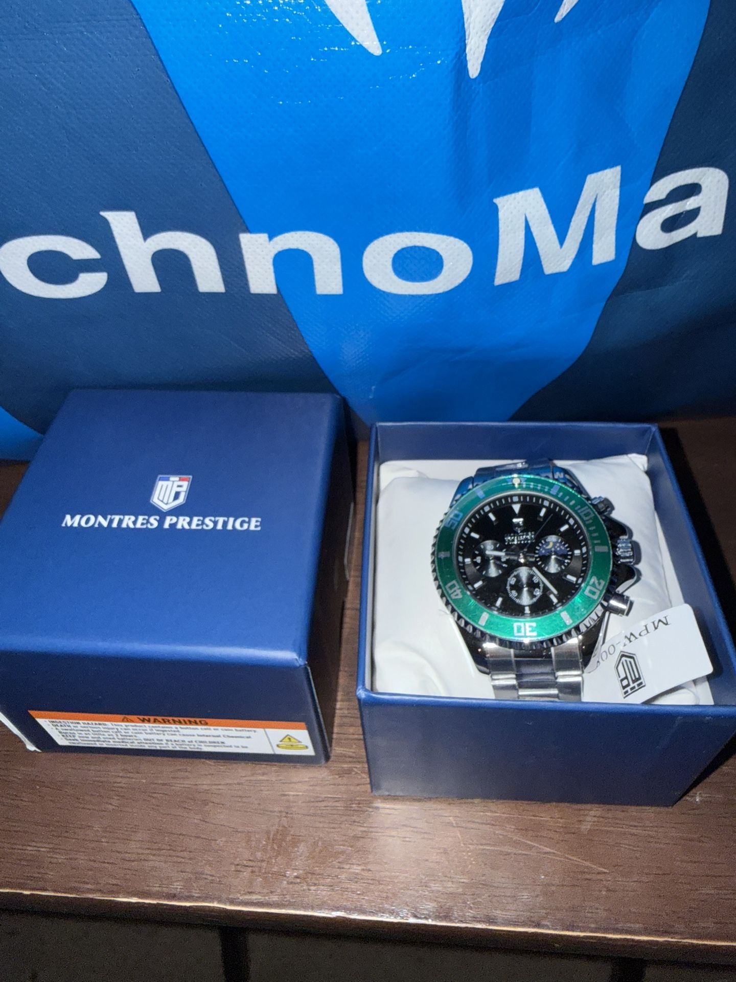 Beautiful New! Montres Prestige x Invicta watch.