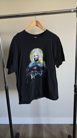 Björk Graphic T-Shirt XL Black Alternative Art Music Tee