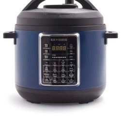 Blue Diamond Ceramic Nonstick, 16-in-1 6QT Electric Pressure Cooker, Slow Cooker, Rice Cooker, Steamer and More New $80
