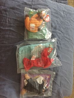 NEW teenie beanie babies lot