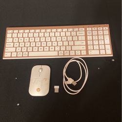 Wireless Keybaord And Mouse 