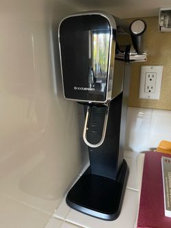 SodaStream Sparkling Water Maker Machine + Bottle Set – $35