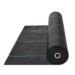 7#Weed Barrier Landscape Fabric, 6*300FT Heavy Duty Garden Weed Fabric, Woven PP Weed Control Fabric, Driveway Fabric, Geotextile Fabric for Landscapi