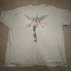 Nirvana “In Utero” XL Shirt- Front & Back Graphic