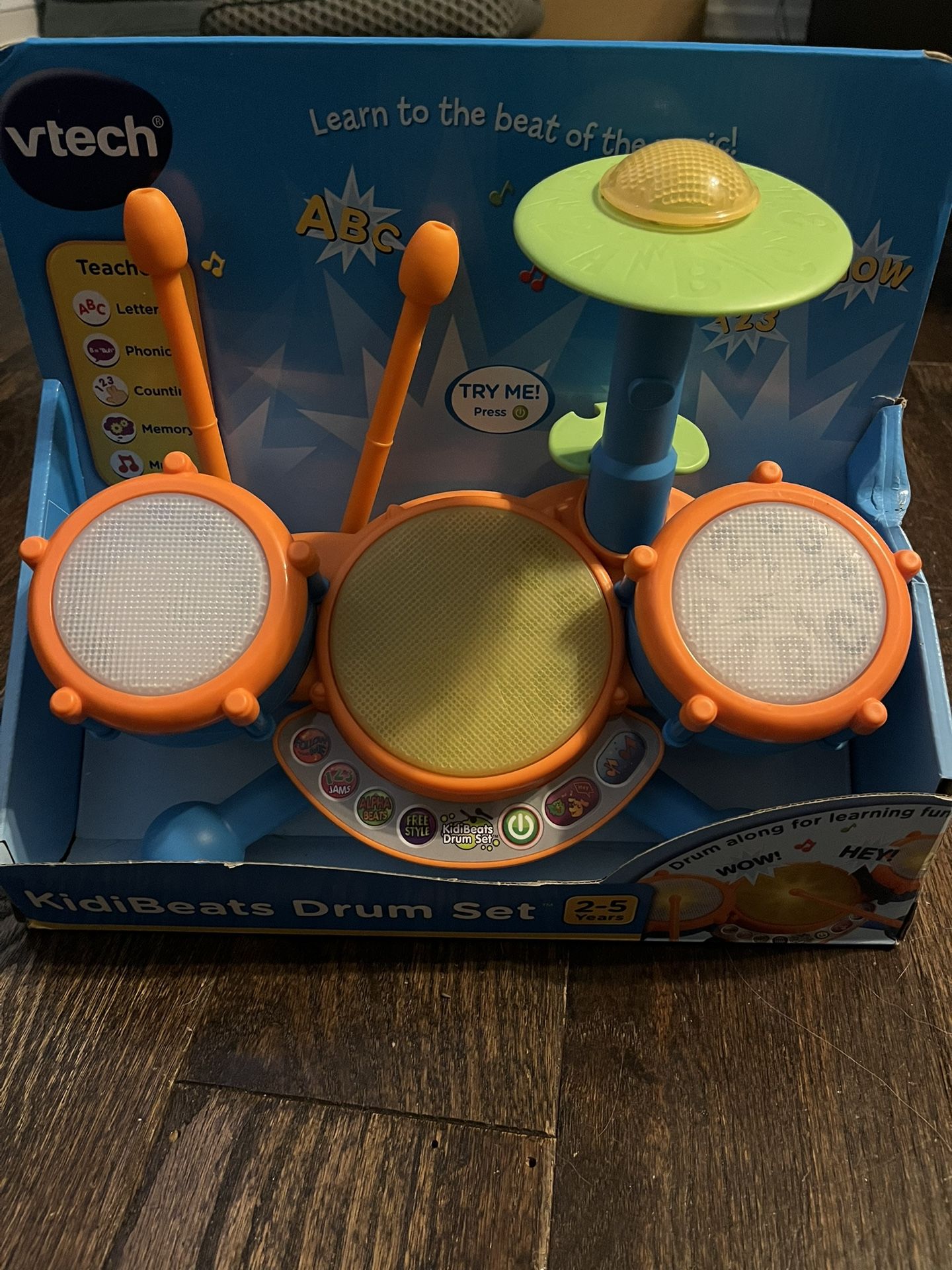 Kids Beat Drum Set Vtech