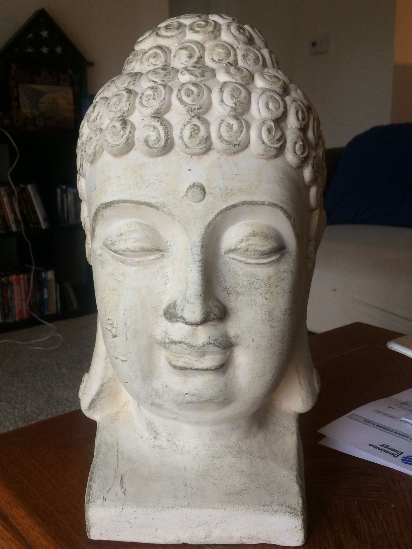 Ceramic Buddha head