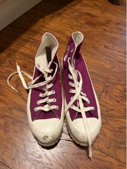 Size 10 purple converse