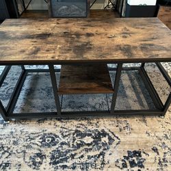 Coffee Center Table With Storage (retail $85)