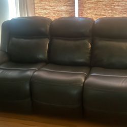 Power Reclining Couch And Loveseat