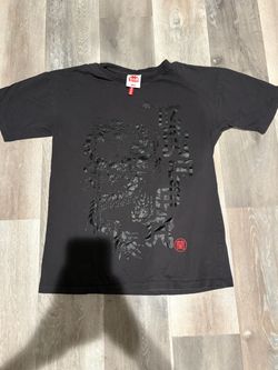 KAPPA Y2K black dragon graphic T-shirt with black tape design size men’s Small 🐉🀄️  -Preloved  -Great quality   #kappa #mensgraphict #y2kshirtsmen #