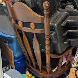 Vintage Wood Rocking Chair