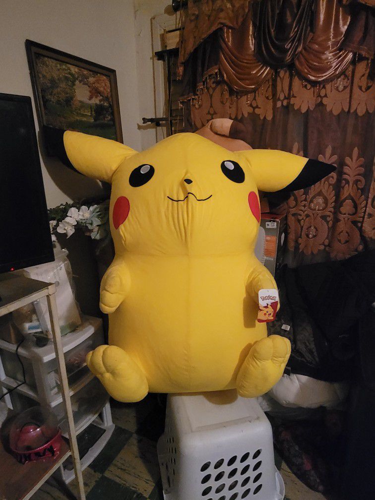 Giant 45" Pikachu Pokemon Stuffed 