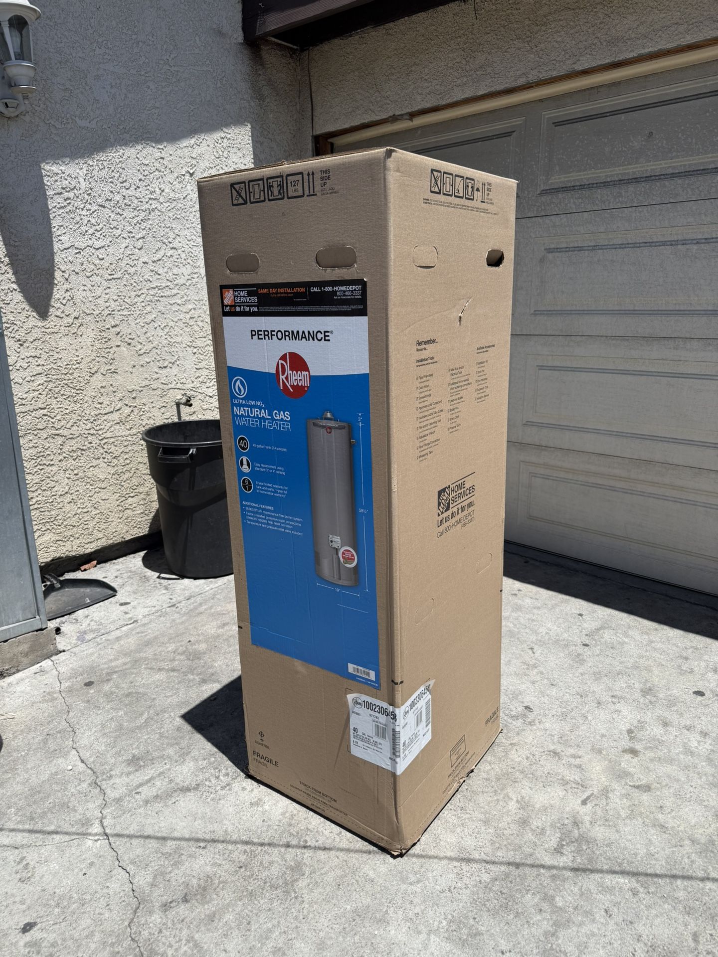 Water Heater 40 Gallon New