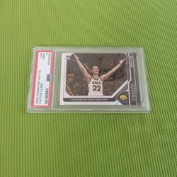 PSA Mint Graded 9 CAITLIN CLARK Basketball Card 2024 Panini Instant NIL Scoring Leader #49