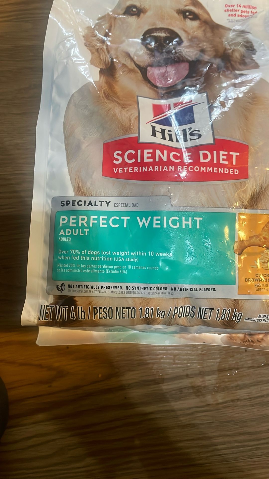 Hill’s Science Diet Veterinarian Recommended Perfect Weight Adult Specialty
