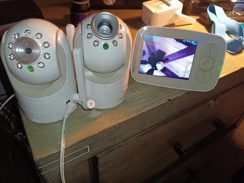 Baby Optics Monitor & Two Cameras