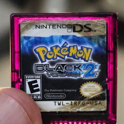 Authentic Pokémon Black Version 2 Nintendo DS Tested & Working