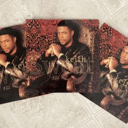 3 Keith Sweat Collectible Album Promo Framable Posters