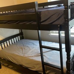 Twin Size Bunk Beds With Mattress 