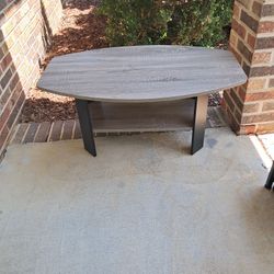 Coffee Table Grey/Black $10