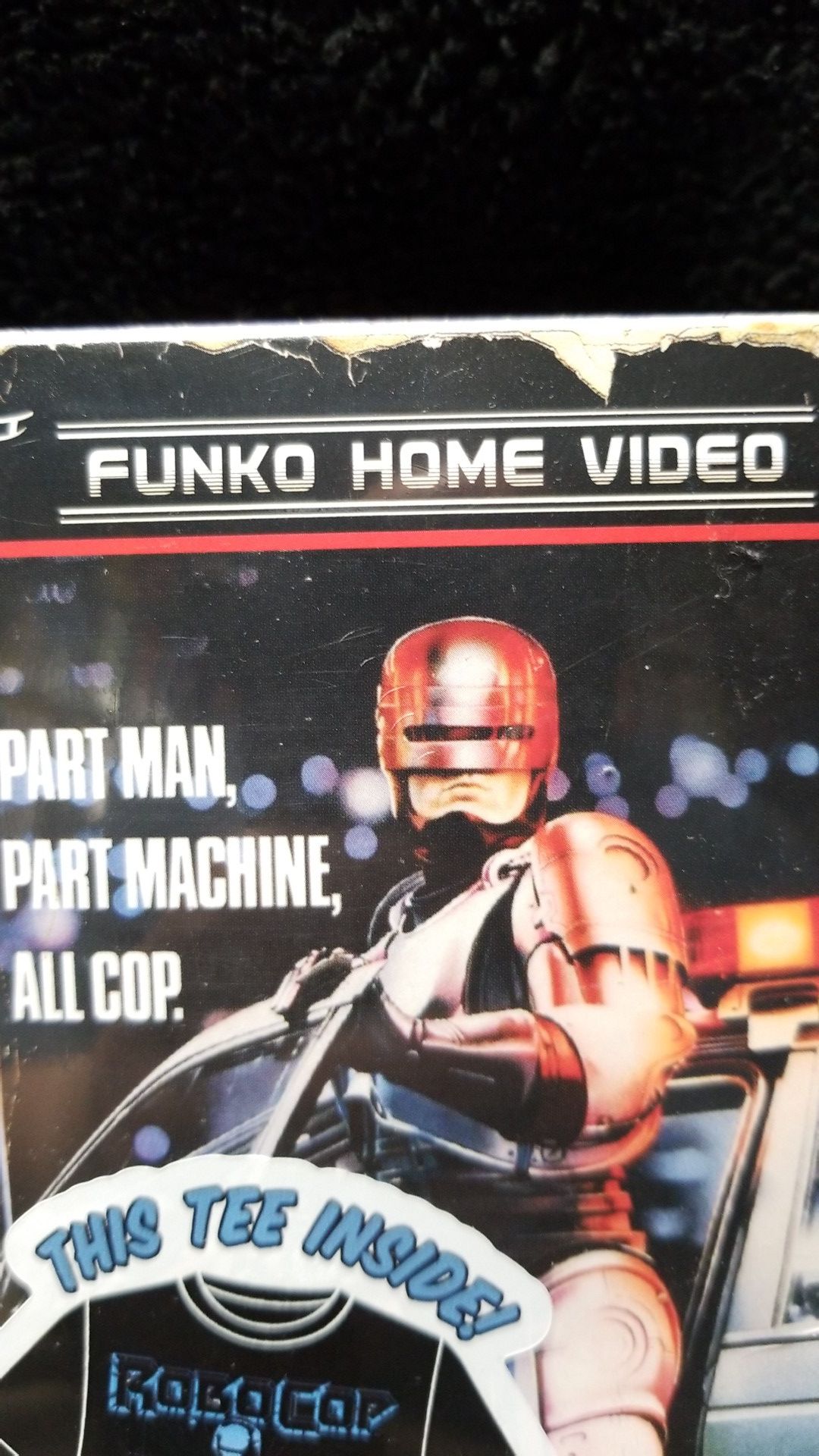 Robocop Funko Home Video VHS Packaged T-Shirt XL Target Exclusive