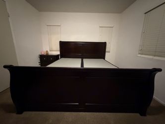 King bed frame
