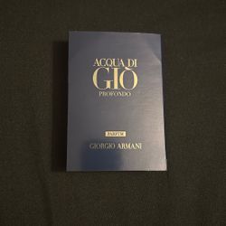 Acqua Di Gio Profondo Cologne 