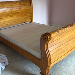 Queen Size Bed Set- Bed, , Dresser, Chest, Nightstand 