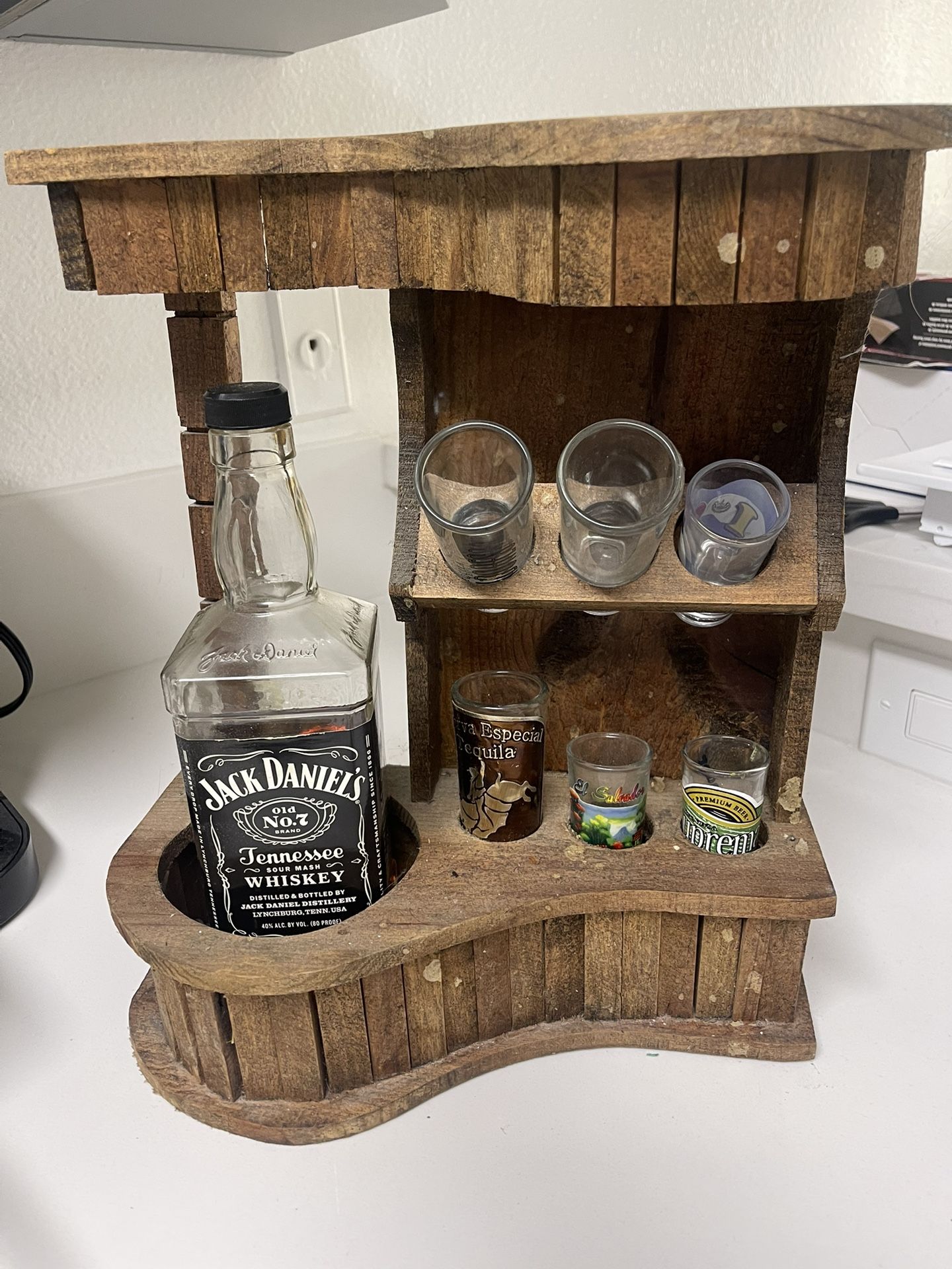 Mini Wooden Bar