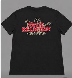 True Religion Black Graphic T-Shirt