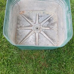 Metal Wash Tub