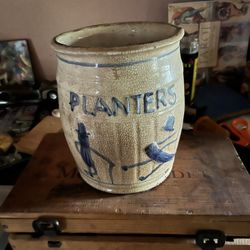 Antique planters jar