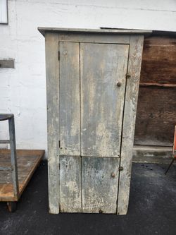 Early Primitive Tall Cabinet