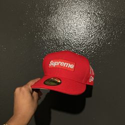 Supreme New York Yankees Box Logo New Era Red Size 7 1/4
