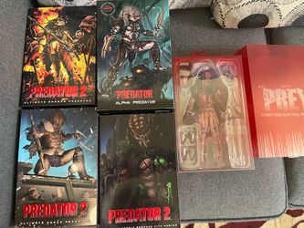 NECA Predator Action Figure Lot of 5