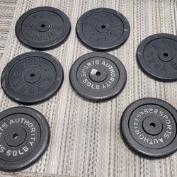 Olympic Weights With 1" Hole