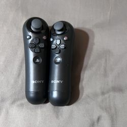 Playstation move navigation controllers