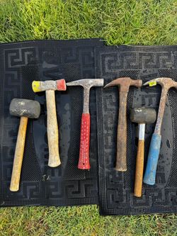 Lot of 6 Assorted Hammers and Mallets